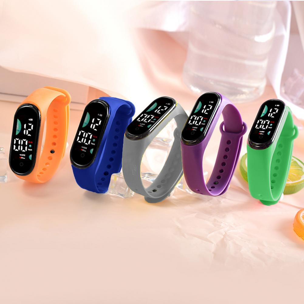 Smartwatch Watches For Children - 어린이용 스마트 LED 디지털 만화 시계,