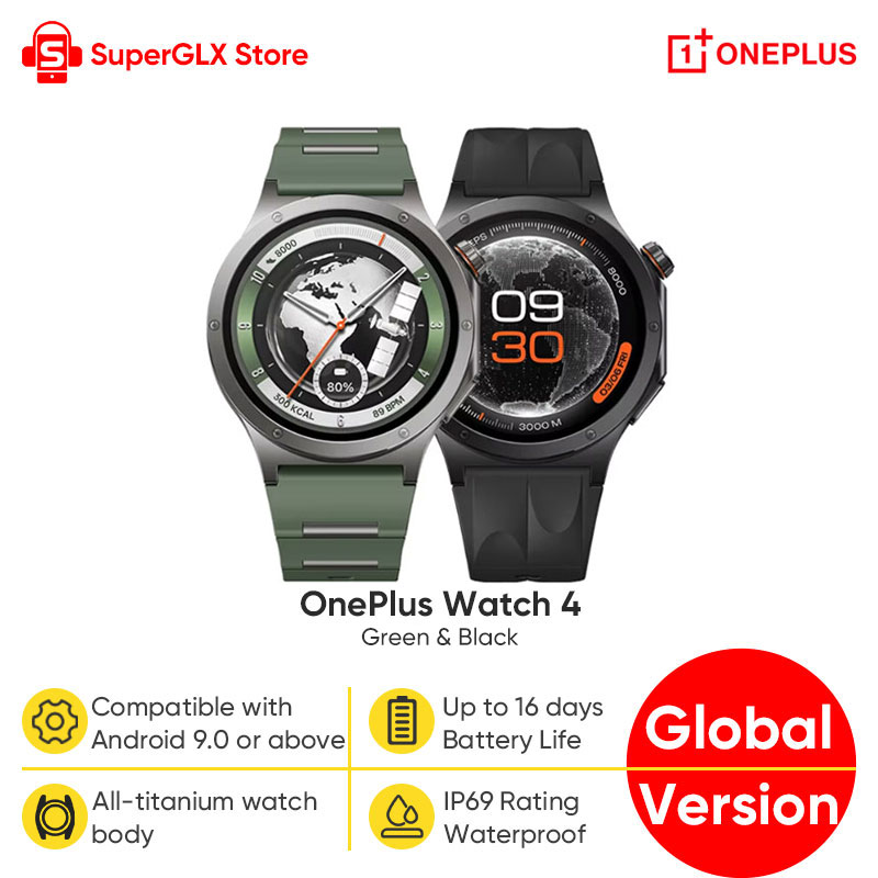 Hybrid Smartwatch - 글로벌 버전 원플러스 워치 4 스마트워치