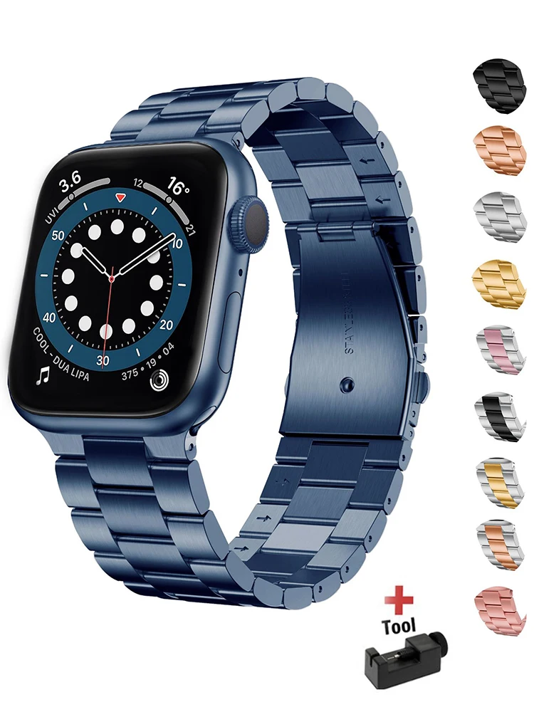 Smartwatch Apple Watches For Men - Apple Watch 밴드 용 스테인레스 스틸
