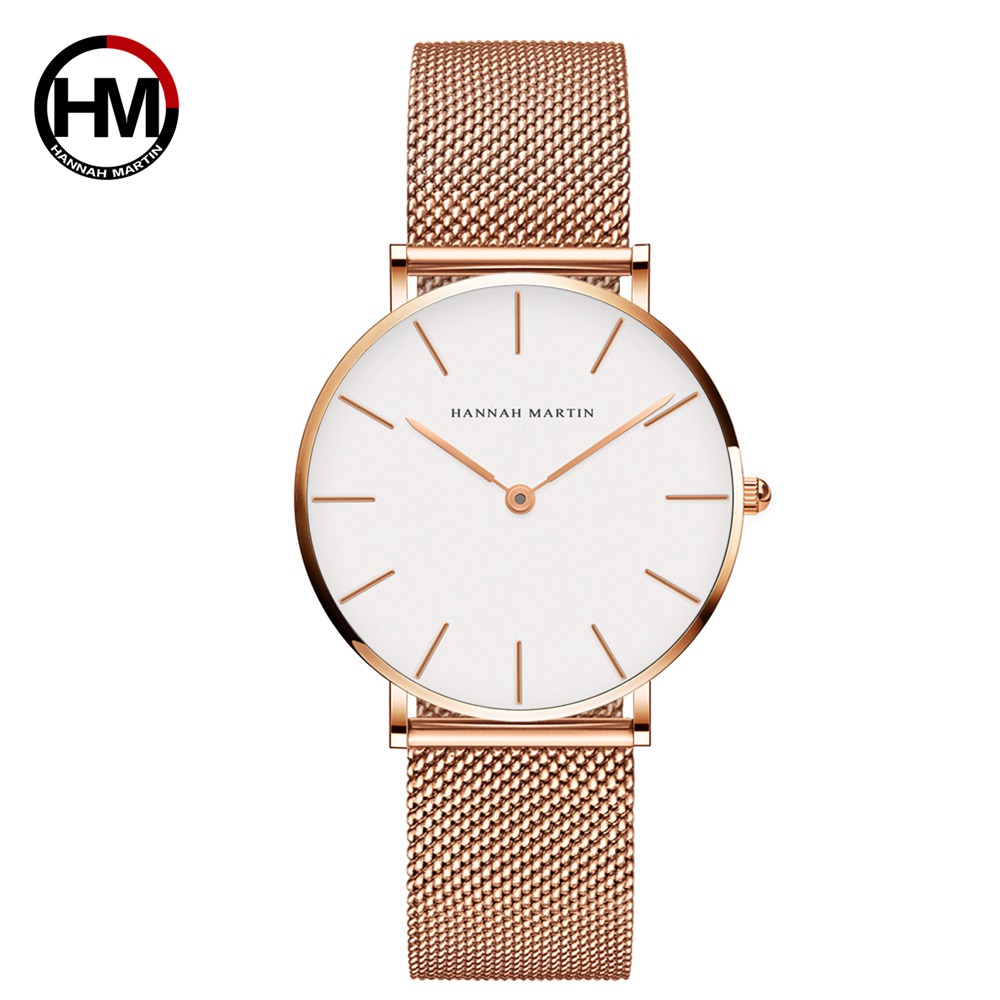 Minimalist Thin Watch - Hannah Martin 최고 브랜드 럭셔리 시계