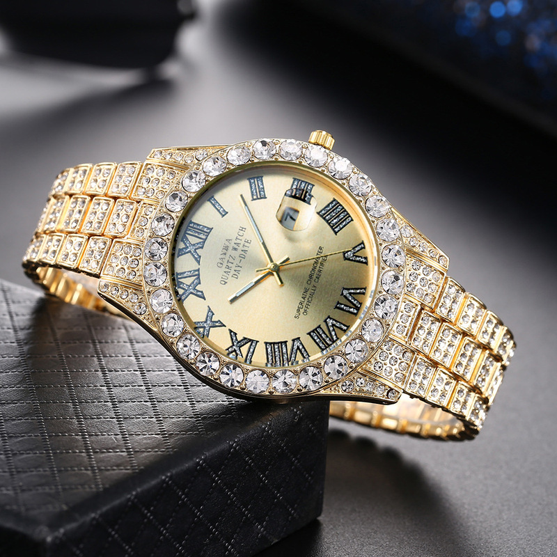Smartwatch Luxury Watches For Men - 남성용 쿼츠 시계 고급 스틸 밴드