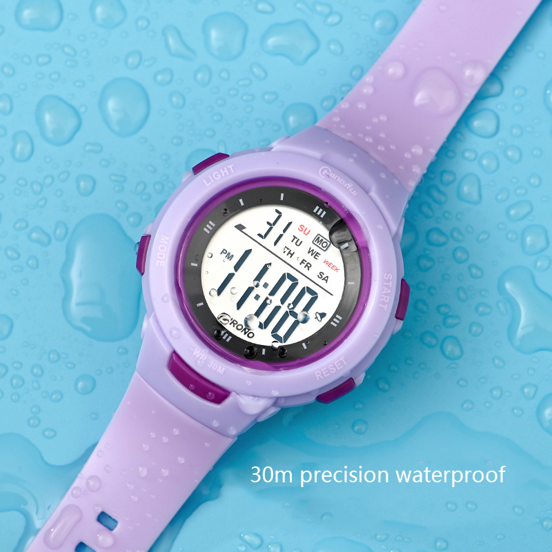 Smartwatch Digital Watches For Kid Boy - UTHAI 어린이 시계 스포츠 패션 빛나는