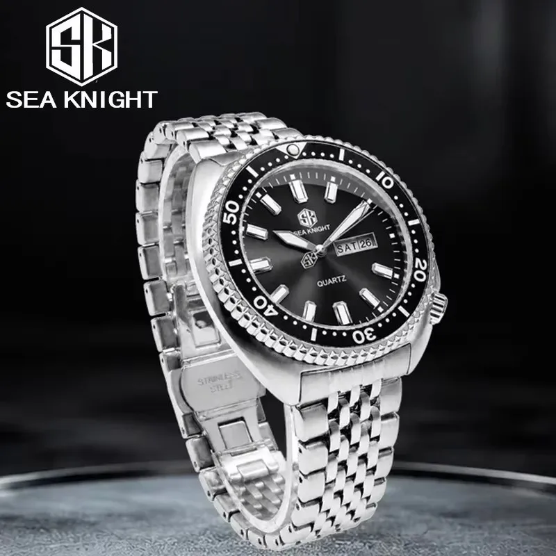 SEA KNIGHT 남성용 럭셔리 비즈니스 쿼츠 시계, - Smartwatch Luxury Watches For Men 리뷰 및 가격