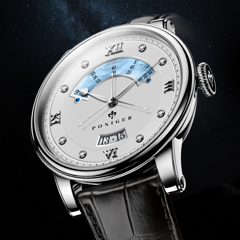 PONIGER 42mm 남성용 고급 손목시계 남성용 3 - Seiko Watch Presage 리뷰 및 가격