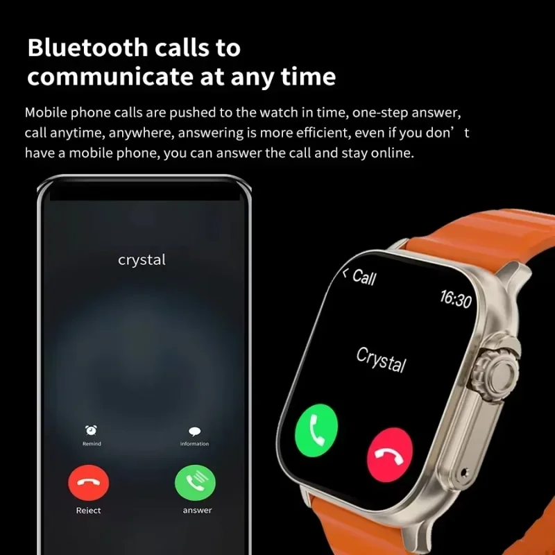 새로운 워치 T10 울트라 스마트워치 남성용 49mm  - Smartwatch Watches For Women With Gps 리뷰 및 가격