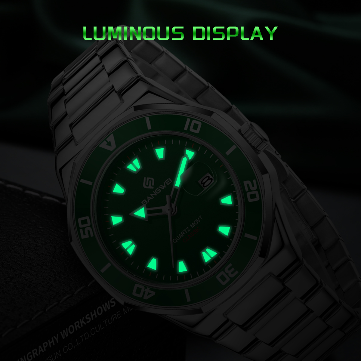 BANGWEI 비즈니스 남성용 시계 럭셔리 방수 스테인 - Smartwatch Luxury Watches For Men 리뷰 및 가격