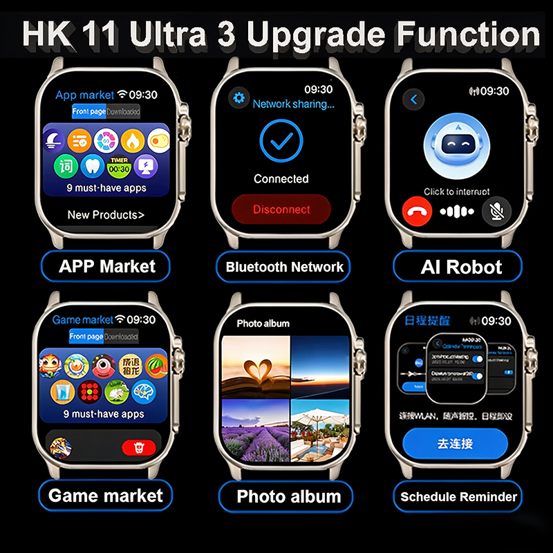 신형 시계 HK10 업그레이드 HK11 ULTRA3 스 - Smartwatch Watches For Women With Gps 리뷰 및 가격