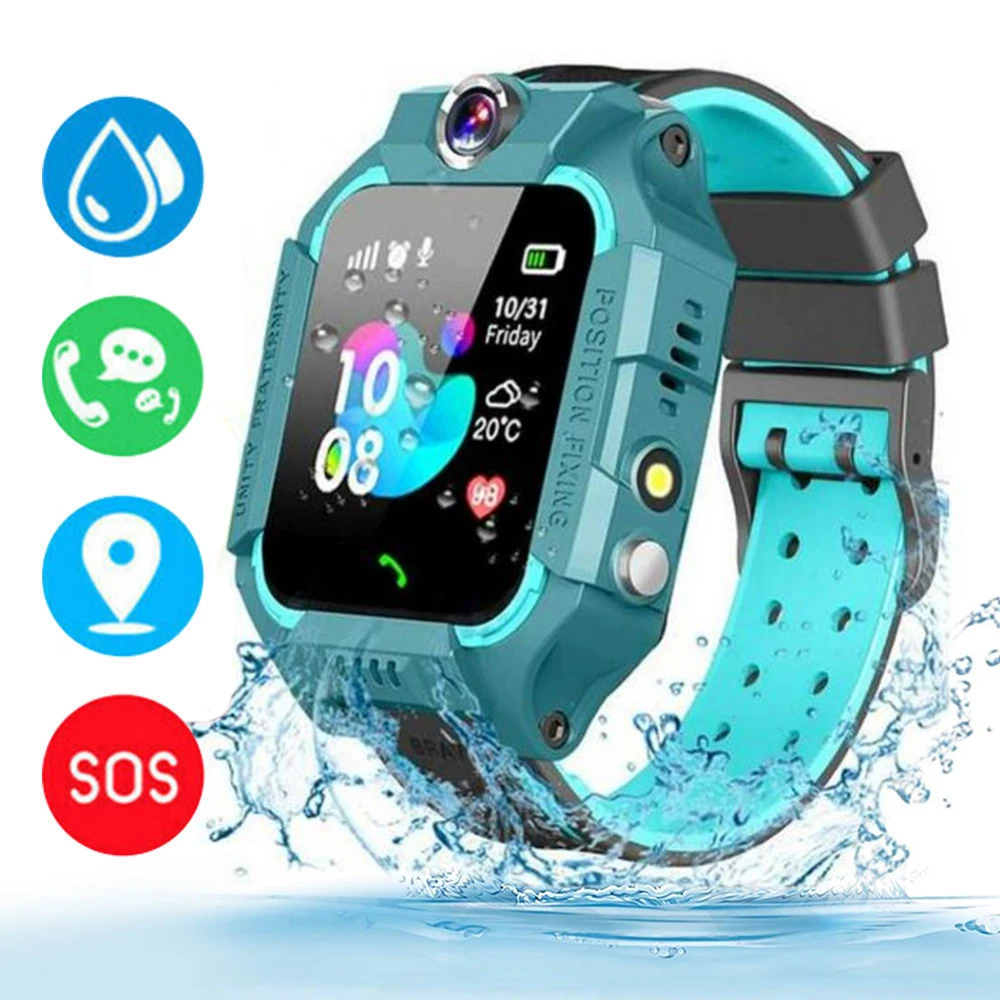 새로운 어린이용 2G 스마트워치 SOS LBS 트래커  - Smartwatch Watches For Children 리뷰 및 가격