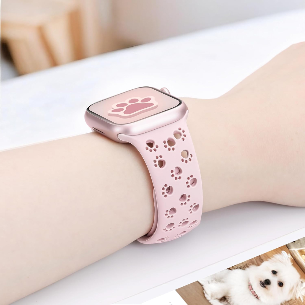 애플 워치 밴드용 할로우 아웃 실리콘 스트랩, 아이워치 - Smartwatch Apple Watches For Men 리뷰 및 가격
