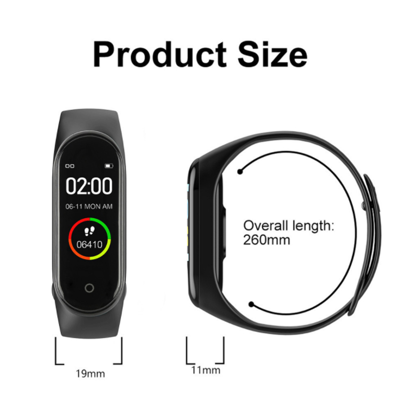 M4 스마트 시계 여성을위한 스포츠 팔찌 LED 스크린 - Smartwatch Ladies Watches Branded 리뷰 및 가격