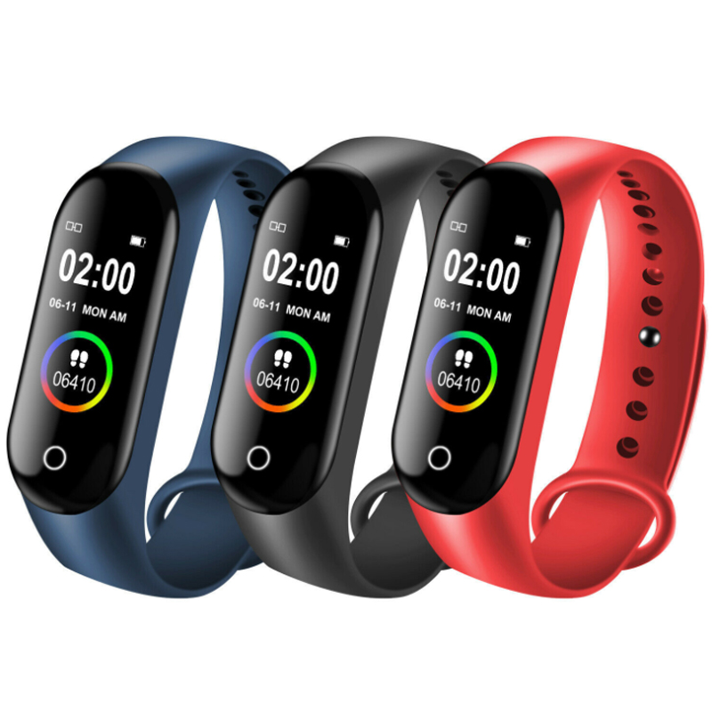 M4 스마트 시계 여성을위한 스포츠 팔찌 LED 스크린 - Smartwatch Ladies Watches Branded 리뷰 및 가격