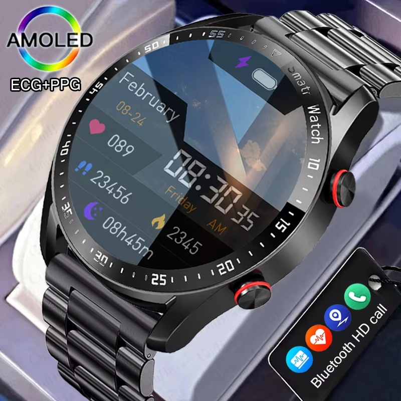 스포츠 스마트워치 남녀공용 HD 화면 ECG+PPG 블 - Smartwatch Watches For Women With Gps 리뷰 및 가격