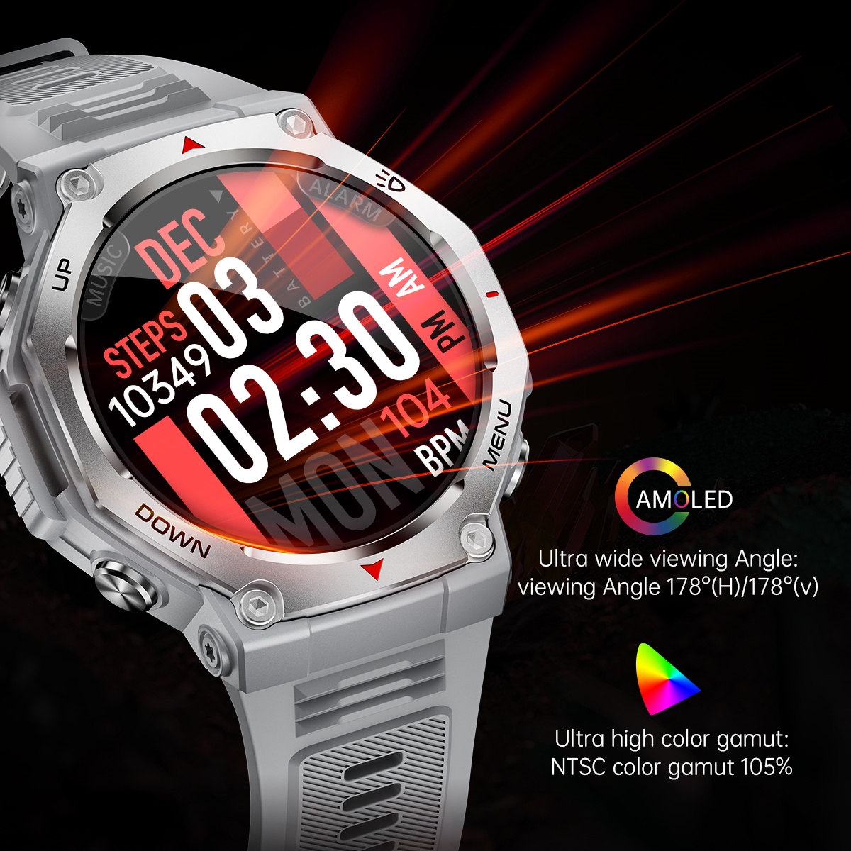 2025 신형 프로페셔널 스포츠 스마트워치 남성용 AM - Watch Vs Smartwatch 리뷰 및 가격