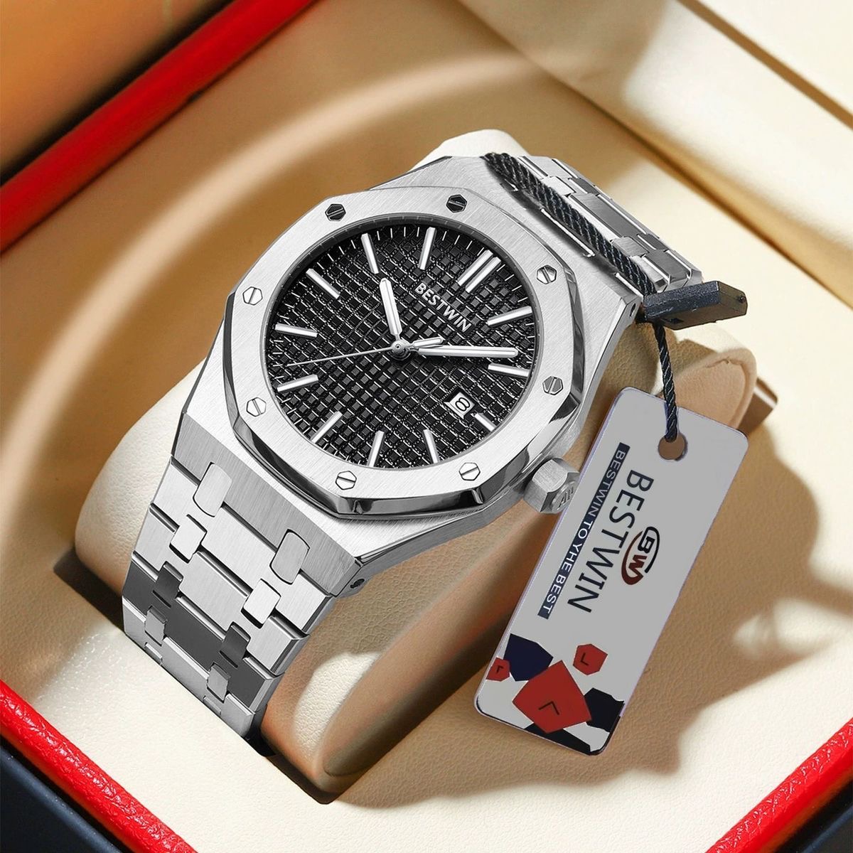 베스트윈 오리지널 럭셔리 남성용 시계 날짜 표시 야광  - Smartwatch Luxury Watches For Men 리뷰 및 가격