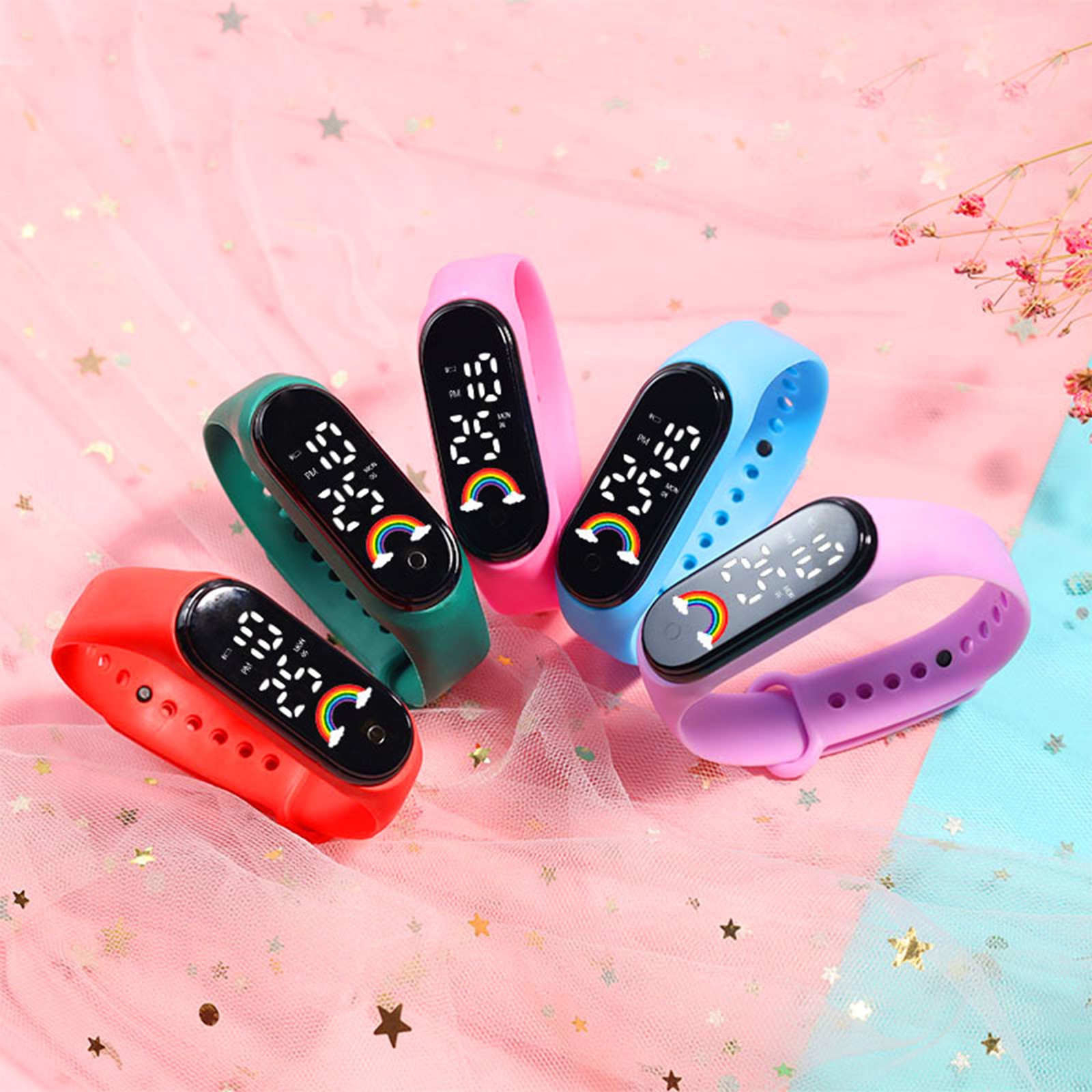 어린이 스마트 워치 LED 디지털 손목 시계, 소년 소 - Smartwatch Digital Watches For Kid Boy 리뷰 및 가격