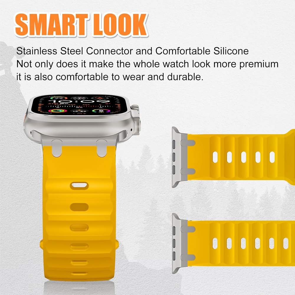 Apple watch Ultra2 용 금속 + 실리콘  - Smartwatch Apple Watches For Men 리뷰 및 가격