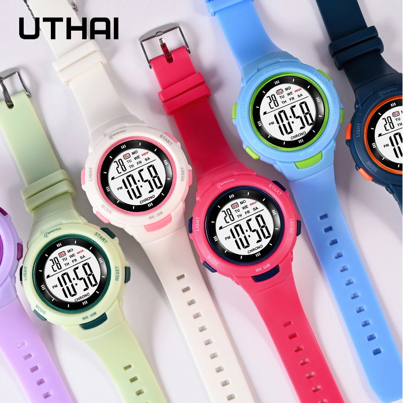 UTHAI 어린이 시계 스포츠 패션 빛나는 방수 알람  - Smartwatch Digital Watches For Kid Boy 리뷰 및 가격